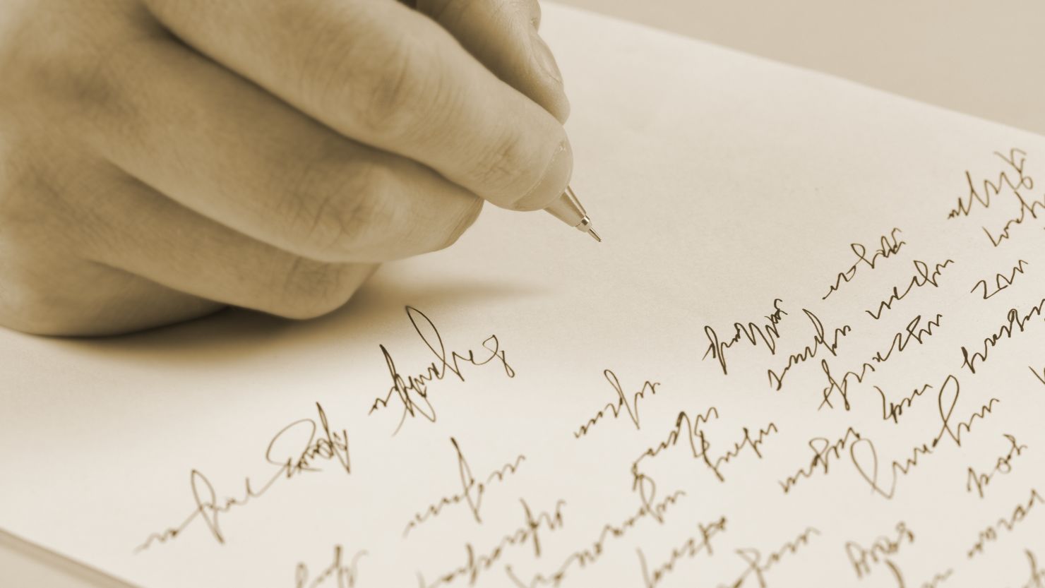 Blame keyboards? A 2012 study found that 33% of people had difficulty reading their own handwriting.