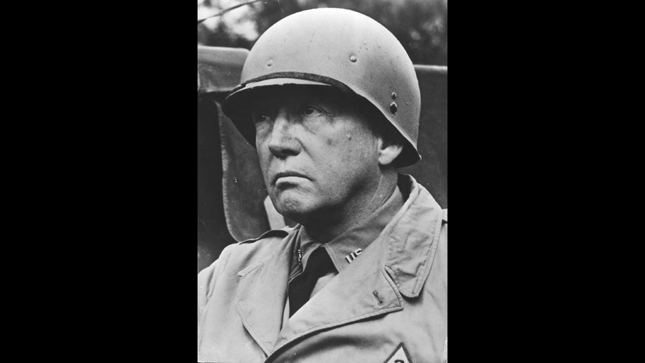 George S. Patton: Known as "Old Blood-and-Guts" by his men, this World War II general is credited with commanding the phantom army based in southeast England that materialized onto the Normandy battlefield.
