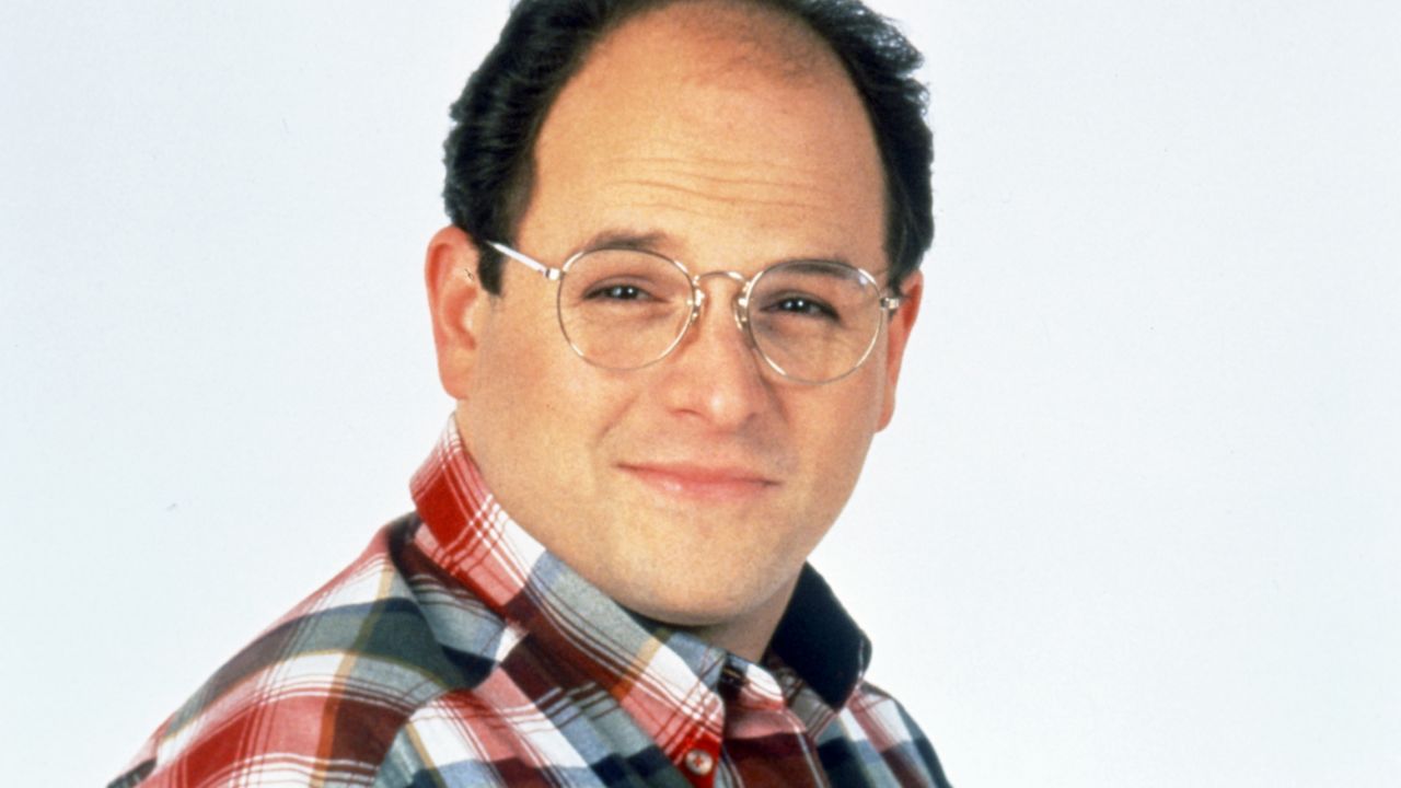 George Costanza: The long-suffering best friend of Jerry Seinfeld on NBC's "Seinfeld," portrayed by actor Jason Alexander.
