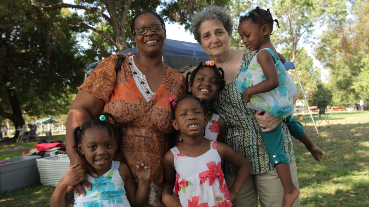Sylvie de Toledo also assists aunts, uncles, siblings and close friends who are raising other people's children.