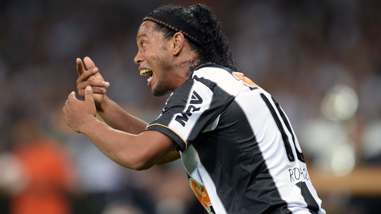 Ronaldinho has twice been voted world footballer of the year and won the World Cup with Brazil in 2002