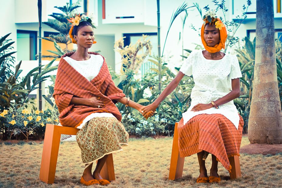 "I wanted to imagine what these movies would look like if they were conceived and shot in Africa," explains Diop, who also included "Frida" in the Onomolliwood series.  
