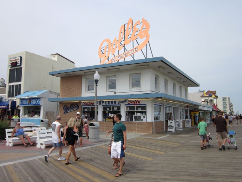 Rehoboth Beach, Delaware, is renowned for its relaxed vibe and excellent taffy. 