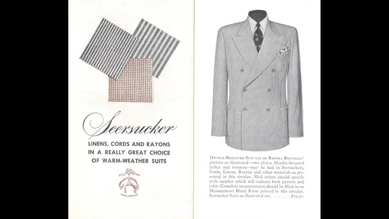 Classic on sale seersucker suit