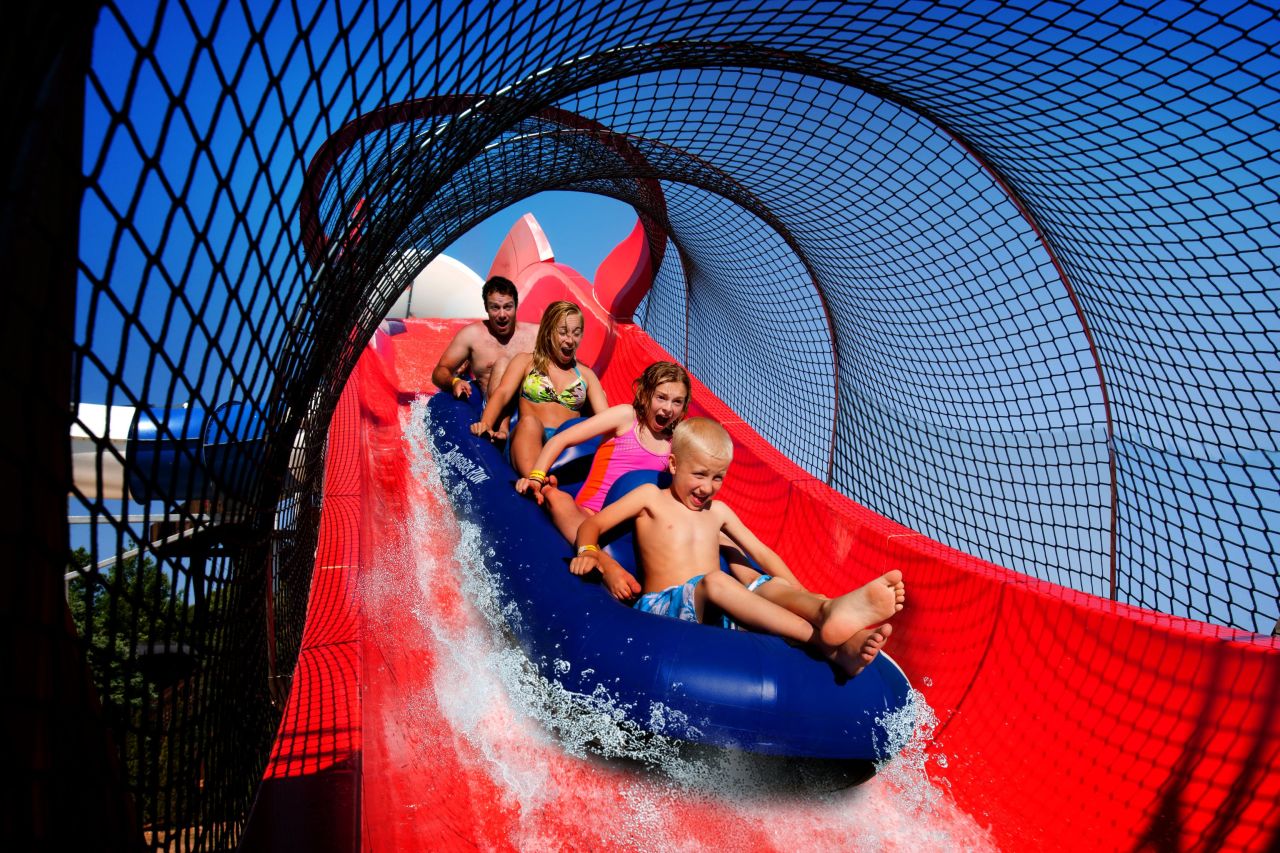 Splish Splash -- in the Long Island town of Calverton, New York -- debuted its Bootleggers Run water coaster this summer. So-called hydromagnetic technology allows four-man rafts to zip uphill as well as down. About 463,000 guests visited the park last year, according to the Themed Entertainment Association.