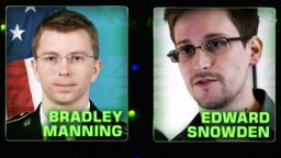 Edward Snowden Bradley Manning Split