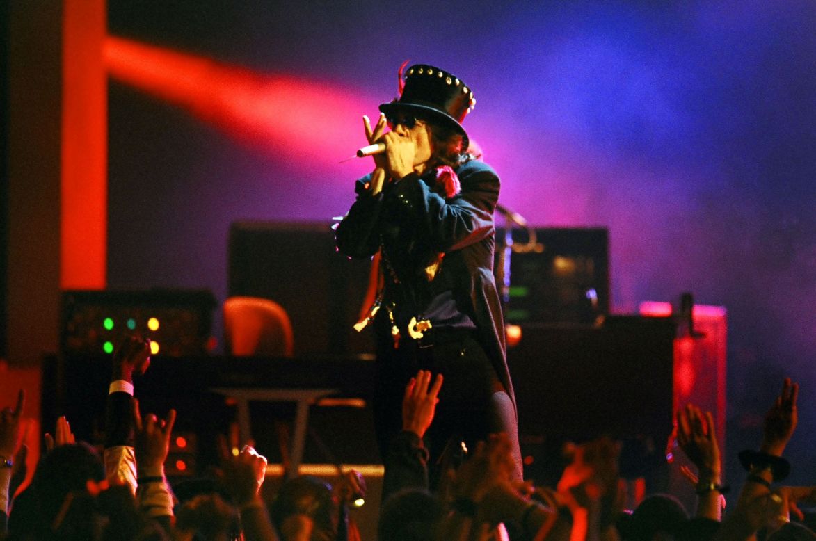 The Rolling Stones perform at the 1994 MTV Video Music Awards.