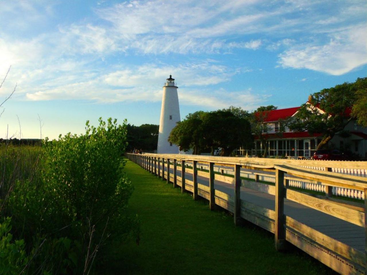 Ocracoke Island is home to the second-oldest operating lighthouse in the United States.