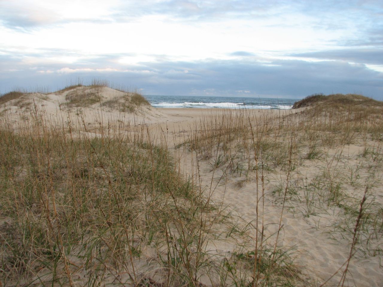 Cape Hatteras National Seashore is made up of barrier islands that protect North Carolina's mainland.