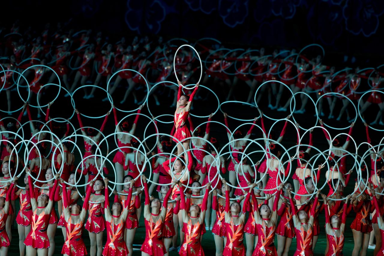Dancers perform during the festival on July 26.