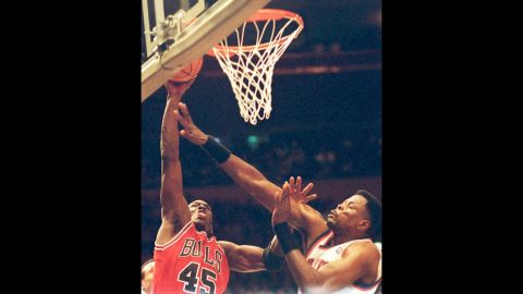 Michael Jordan scored a whopping 55 points against the Knicks in March 1995.