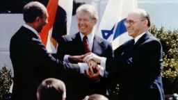 Every president in the past 50 years has tried to broker peace in the Middle East, including when President Jimmy Carter ushered the historic Israeli-Egyptian peace treaty between Egyptian President Anwar Sadat and Israeli Prime Minister Menachem Begin on March 26, 1979. Here's a look at other recent attempts for peace: