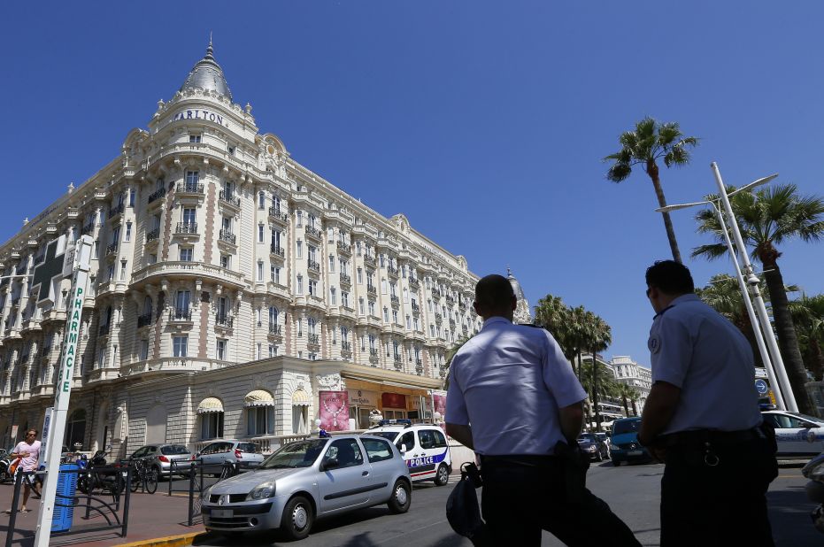In July 2013, an armed robber <a href="http://www.cnn.com/2013/07/29/world/europe/cannes-jewelry-theft/index.html">held up a jewelry exhibition at the Carlton Hotel</a> in the French resort city of Cannes, stealing jewels worth an estimated 102 million euros ($136 million). 