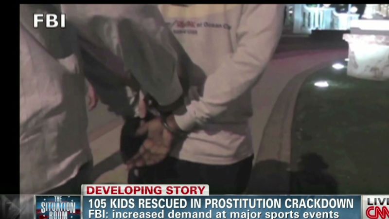Watch FBI’s crackdown on child prostitution
