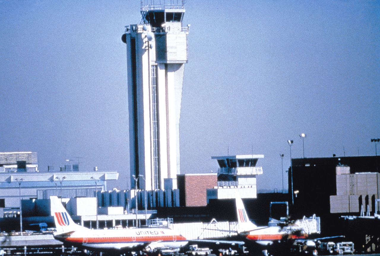 Forest City Enterprises is in the process of converting the old Denver hub, Stapleton International Airport, into mixed-use housing. The old control tower still dominates the city skyline. 