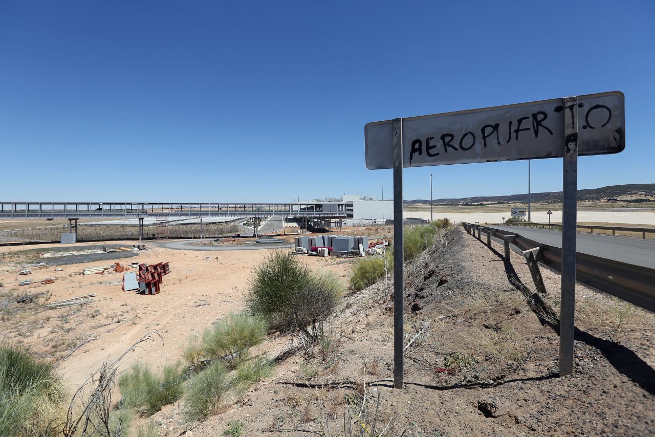 An airport that never really got off the ground, Ciudad Real is 150 miles from Spain's capital, Madrid, and closed after only three years of operations in 2012.