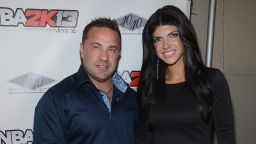 Teresa Guidice and Joe Guidice attend 'NBA 2K13' Premiere Launch Party at 40 / 40 Club on September 26, 2012 in New York City.