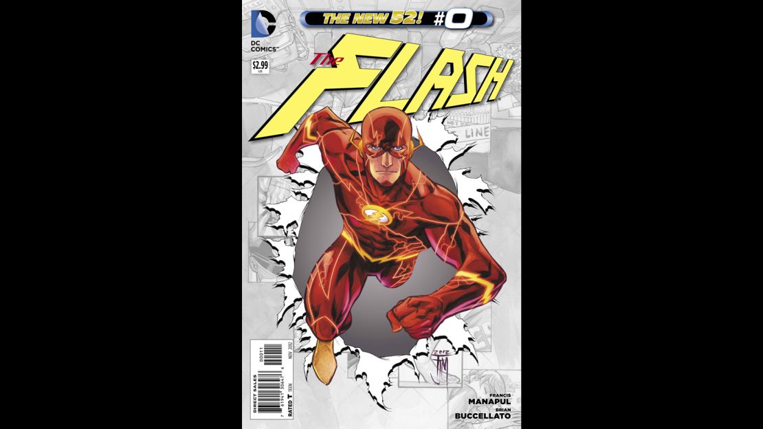 The Flash comic book cover