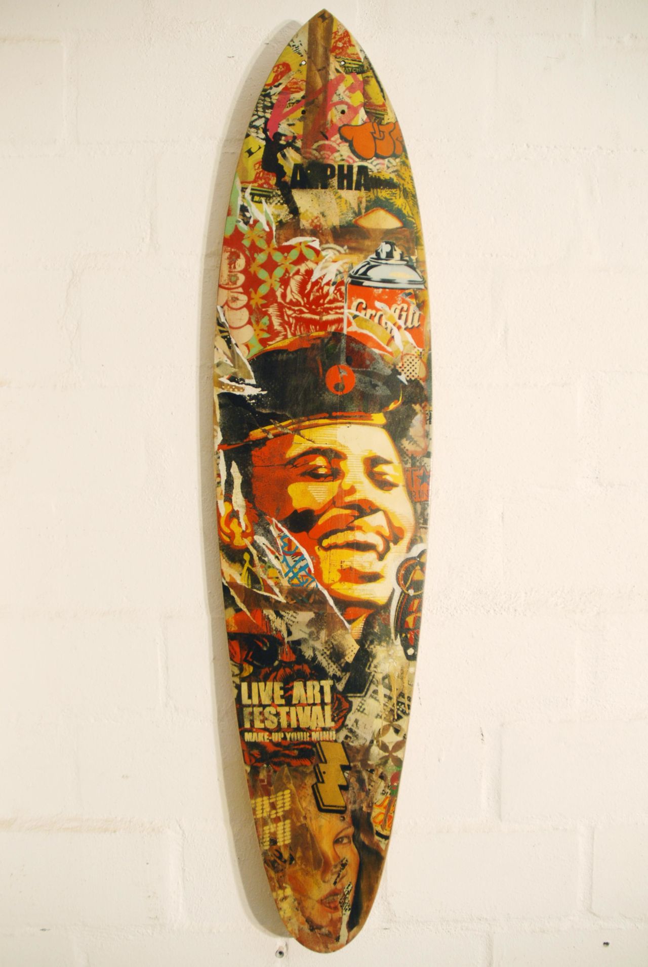 The company prides itself on customization as no two boards are the same. The decks are first hand-shaped by Lingeveldt according to the specific requirements of each client. When they're ready, illustrators step in and add their eye-catching artwork on the boards.
