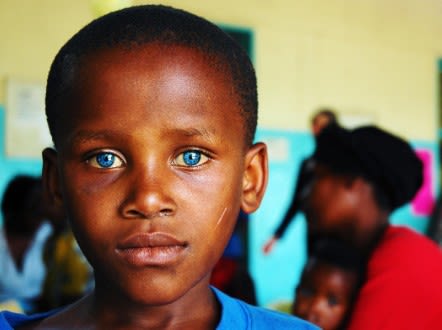 The boy with sapphire eyes - Africa Geographic
