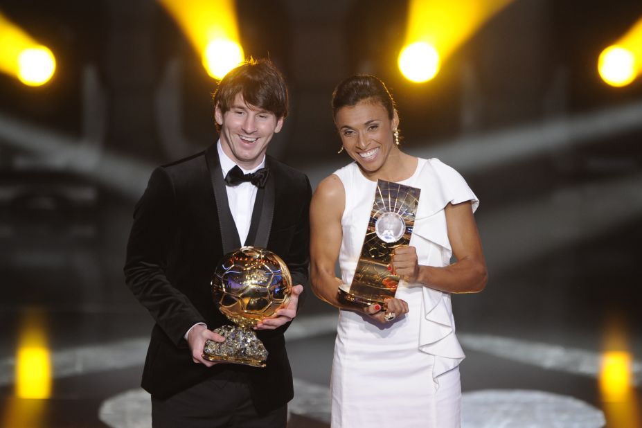 The 27-year-old won her world's best player titles in consecutive years from 2006-10. 