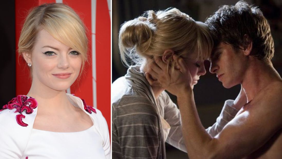 The latest "Spiderman" sweetheart Emma Stone, who played love interest Gwen Stacy in the new remake, is a new entry to the highest-paid actress list. 