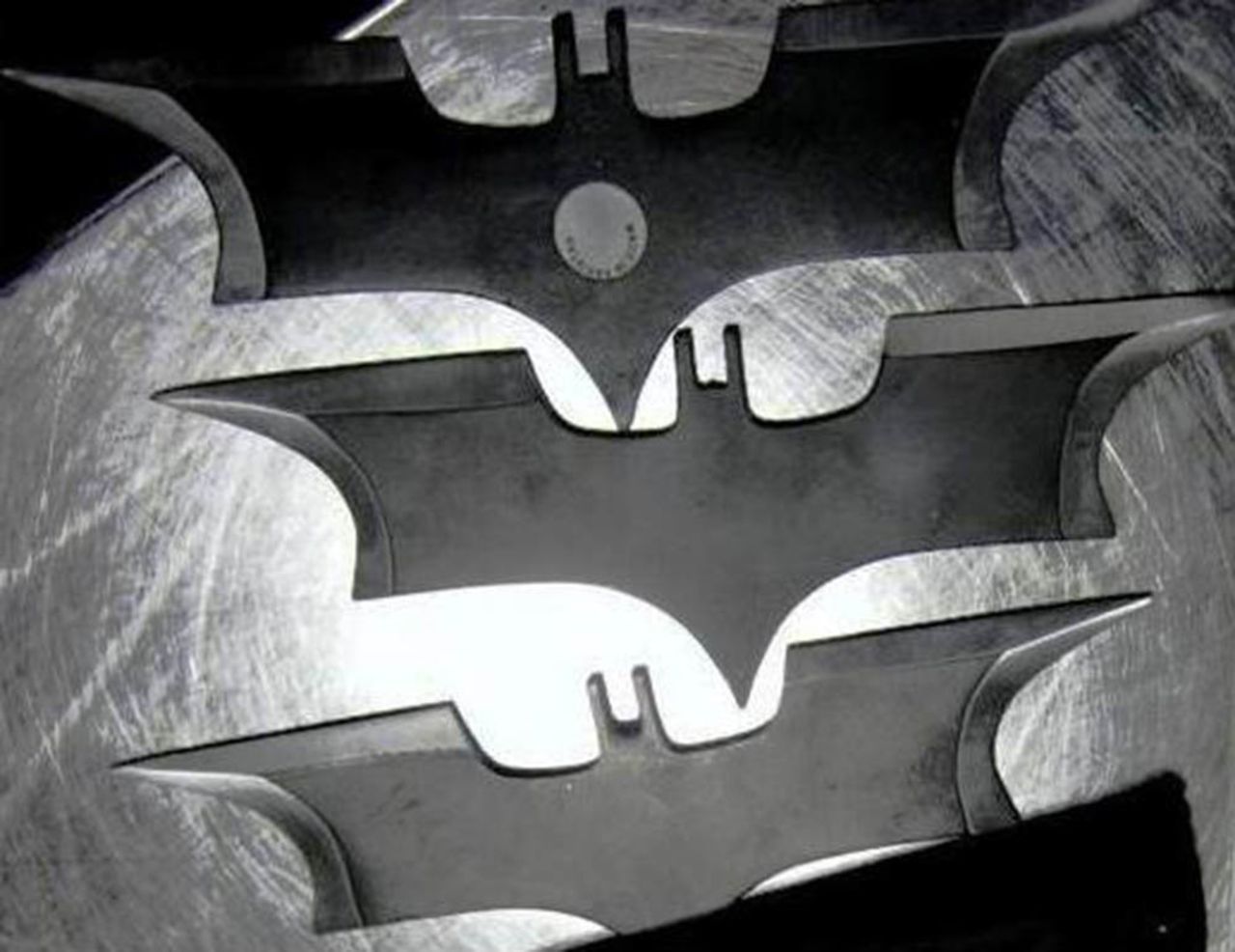 Throwing stars shaped like the Batman symbol were found at San Diego International Airport.