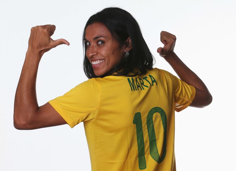 Marta brazil best sale soccer jersey