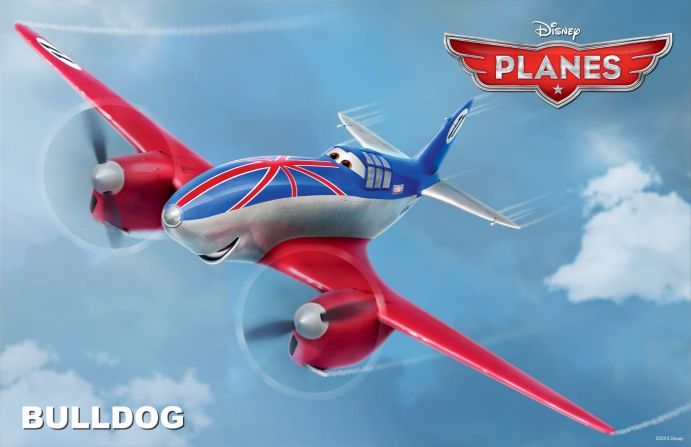 Bulldog -- voiced by John Cleese -- is a veteran racer who "remembers a time before GPS, when real racers trusted their gyros and navigated by the stars," according to Disney's "Planes" website. "While the competition secretly wonders if the aging plane is past his prime, he flies his way onto the leader board again and again."