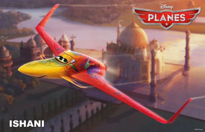 Ishani, the "reigning Pan-Asian champion from India," is "easy on the eyes, but ruthless in the skies," says the "Planes" website. She's voiced by Priyanka Chopra.
