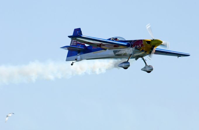 Ned and Zed bear a vague resemblance to this Zivko Edge 540, which was piloted by real-life racing champion Kirby Chambliss at 2007's Red Bull Air Race in San Diego.