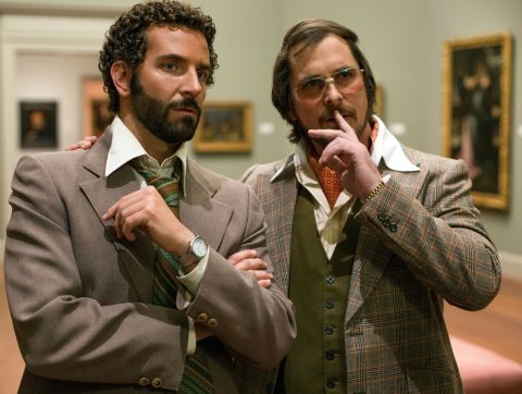 <strong>Outstanding performance by a cast in a motion picture:</strong> "American Hustle"