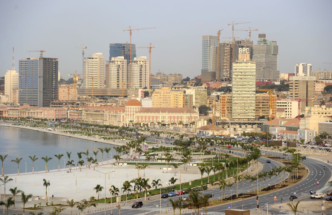 Beach life ... free in Luanda.