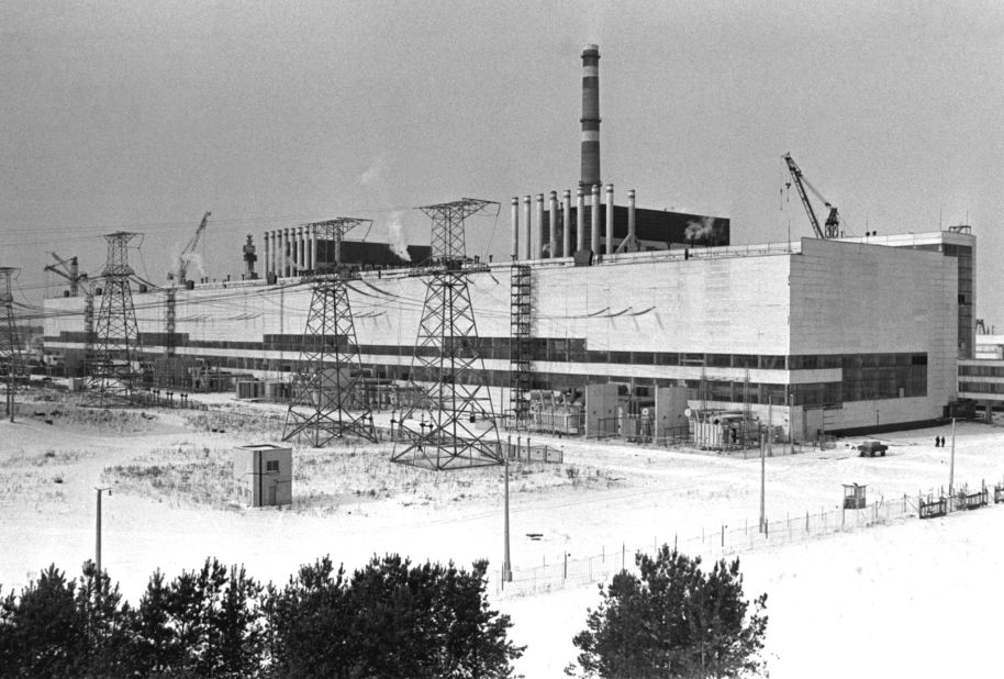 The station came on-line in 1977, two years before this photo, and contained four reactors, each capable of producing 1,000 megawatts of electrical power.
