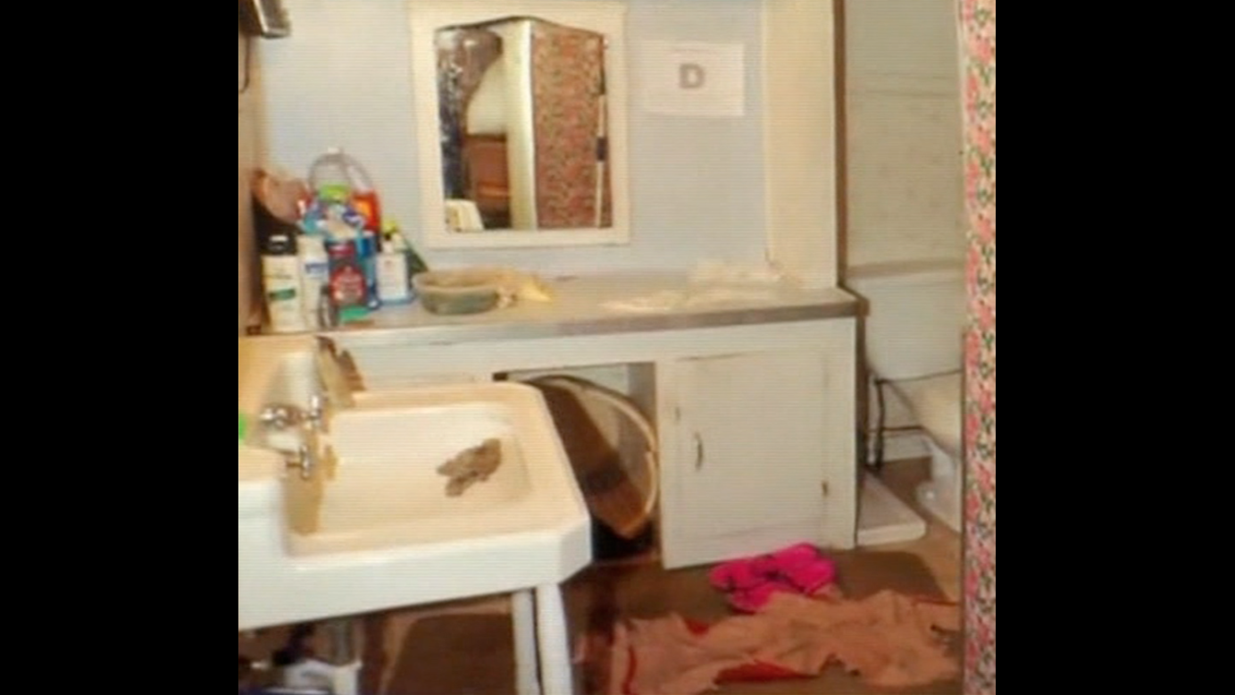 Amanda Berry pasó la mayor parte de su tiempo en este cuarto de baño con su hija.