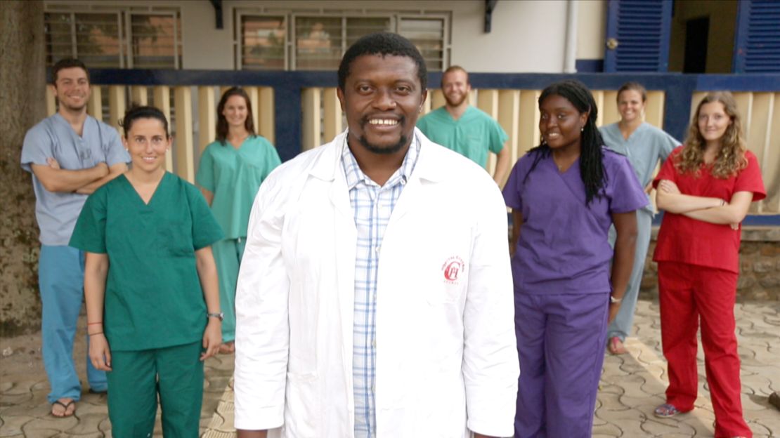 Dr. Georges Bwelle and his team of volunteers have performed 700 free surgeries in the past year.