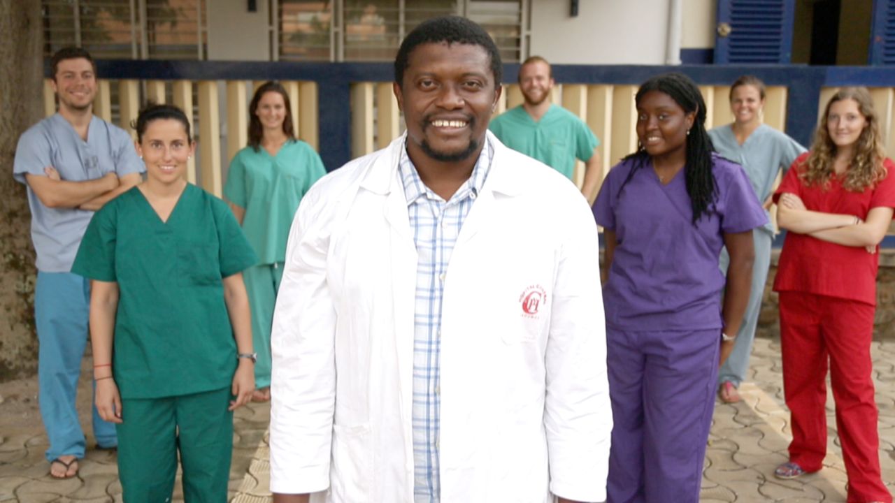 Dr. Georges Bwelle and his team of volunteers have performed 700 free surgeries in the past year.