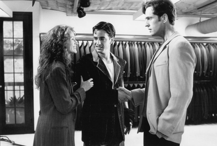 Julia Roberts realizes she has feelings for her best friend, played by Dermot Mulroney, in the 1997 film, "My Best Friend's Wedding." 
