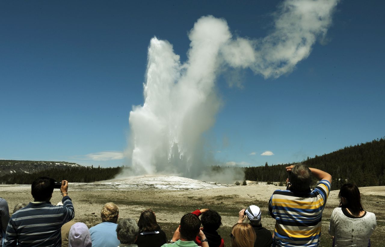 Old Faithful Geyser may be the most-famous "resident" of Yellowstone National Park, but park ranger Dan Hottle says there is much more to see at the 2.2 million-acre park. 