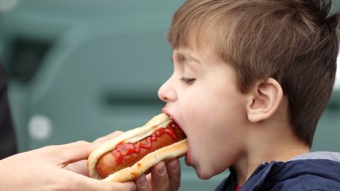 Just eat it, kid. It's free.