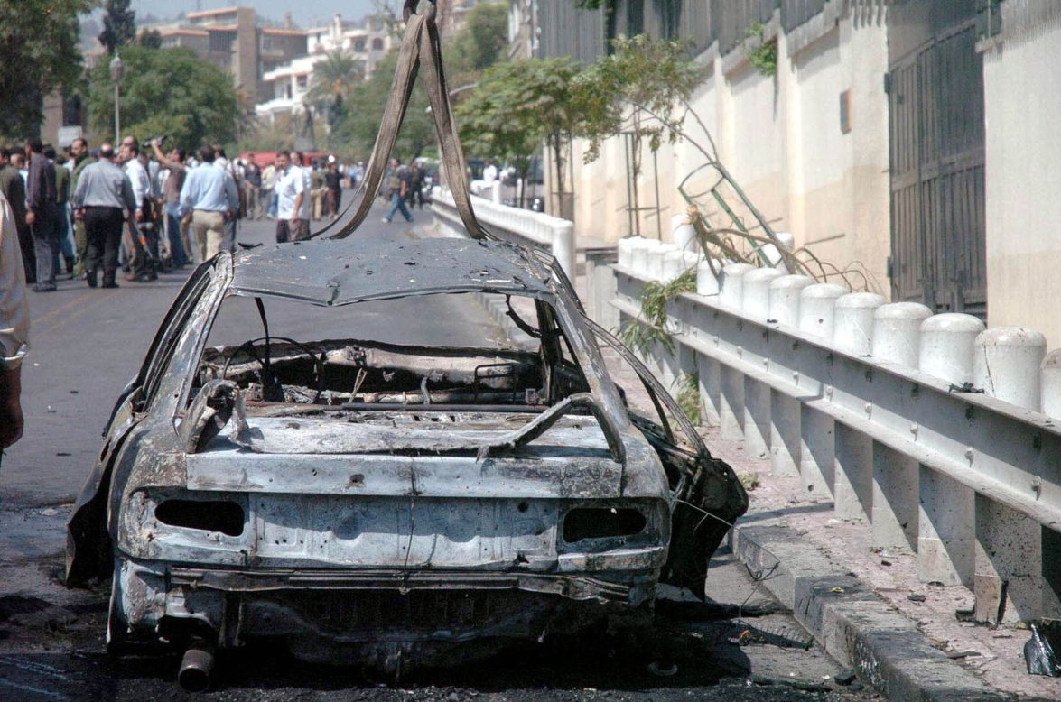 A car exploded near the <a href="http://www.cnn.com/2006/WORLD/meast/09/12/syria.embassy/index.html">U.S. Embassy in Damascus, Syria,</a> on September 12, 2006. Fourteen people were wounded. Syrian authorities killed three attackers and apprehended a suspect outside the building.