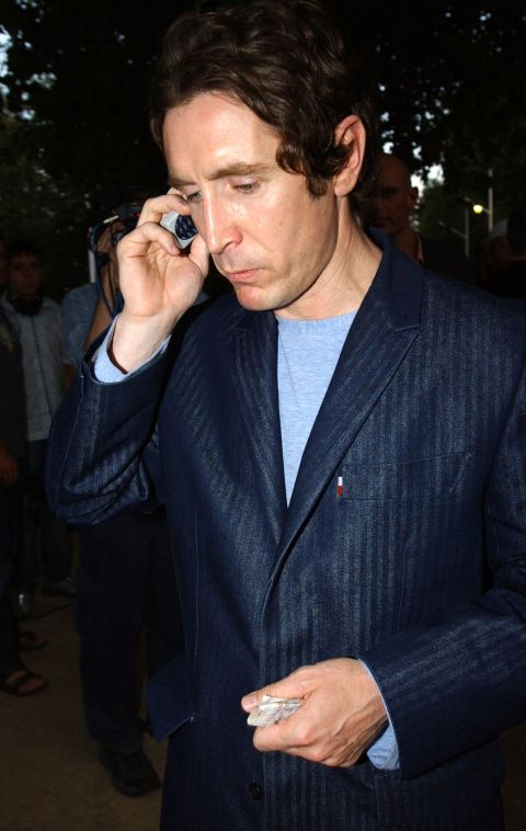 Paul McGann, who starred as the eighth Doctor in the 1996 movie "Doctor Who," arrives at the Institute of Contemporary Arts on August 15, 2002 in London.