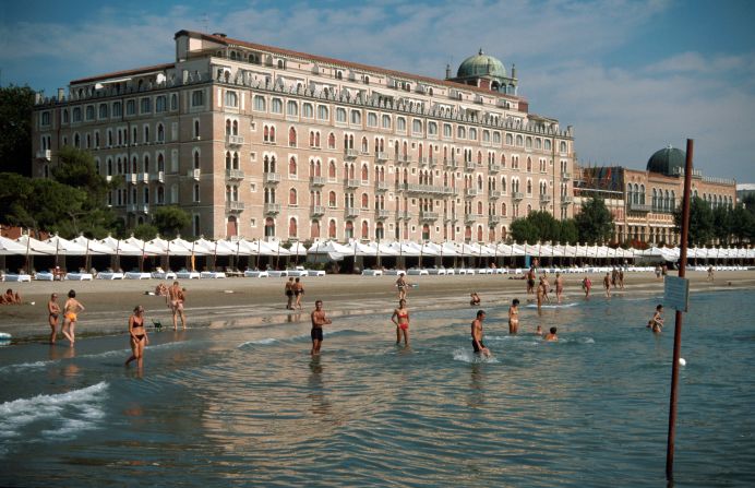 The Italians invented the lido, which is why you'll find swimming areas in colder, grayer places throughout Europe named after this original. Come during the August film festival and you'll find celebrities unclothed.