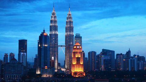 Petronas Twin Towers, Kuala Lumpur. 
