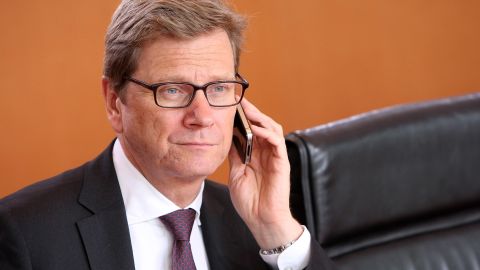 German Foreign Minister Guido Westerwelle said the cancellation of the information sharing pact with the United States and Great Britain  "was a necessary and a correct consequence resulting from the latest debates in regards to protect privacy." 