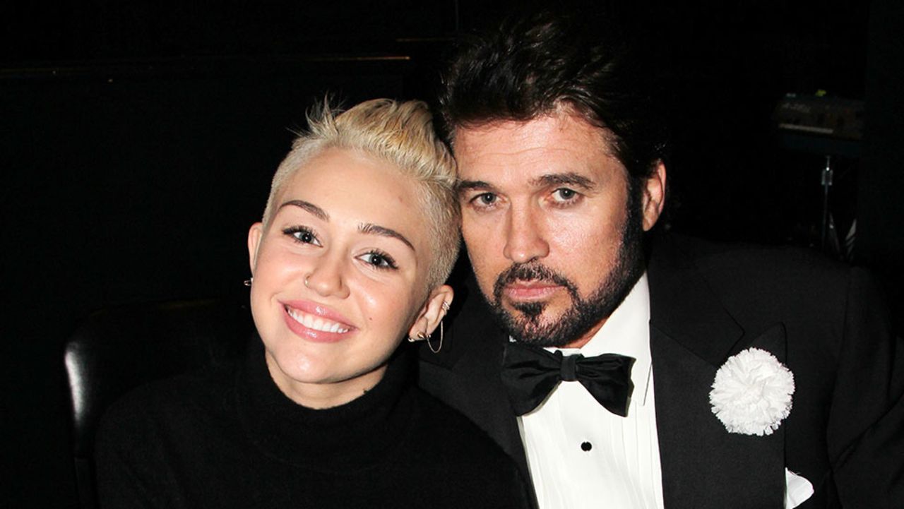 Miley Cyrus wasn't even born when her dad, Billy Ray Cyrus, soared to No. 1 on the country charts with the single "Achy Breaky Heart." Fourteen years later, Miley's dad would join her on the Disney Channel's "Hannah Montana," the series that made her famous. By the time the show ended in 2011, Miley had starred in several movies and scored some hit songs of her own. 