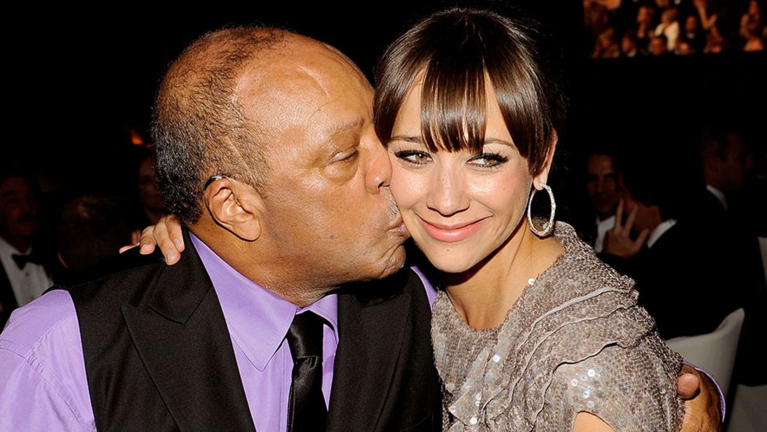 You might think that Rashida Jones would have found it difficult to step out from the shadow of her dad, Quincy Jones, the legendary music producer behind such acts as Ray Charles and Michael Jackson. But the actress has charted her own course, starring in TV series such as "Boston Public" and "Parks and Recreation" in addition to the movies "I Love You, Man" and "The Social Network." Maybe she got the acting bug from her mom, Peggy Lipton, of "The Mod Squad" and "Twin Peaks" fame.