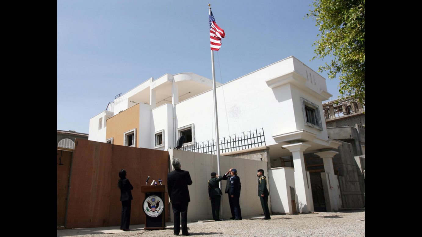 The U.S. Embassy in Tripoli, Libya, is closed for the week.