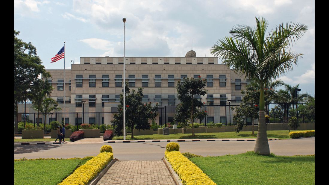 The U.S Embassy in Kigali, Rwanda, will remain closed for the week.