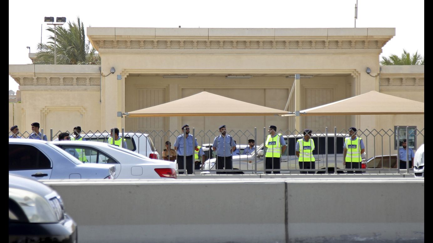 The U.S. Embassy in Doha, Qatar, is closed for the week.